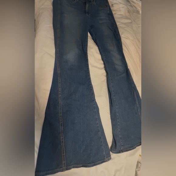 Veronica Beard Sheridan Exaggerated Flare High Rise Jeans 35” Inseam Size 30 - Picture 6 of 12